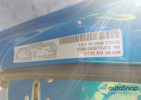 2021 Jeep Cherokee Altitude Fwd from USA, damaged, VIN 1C4PJLLB5MD195912